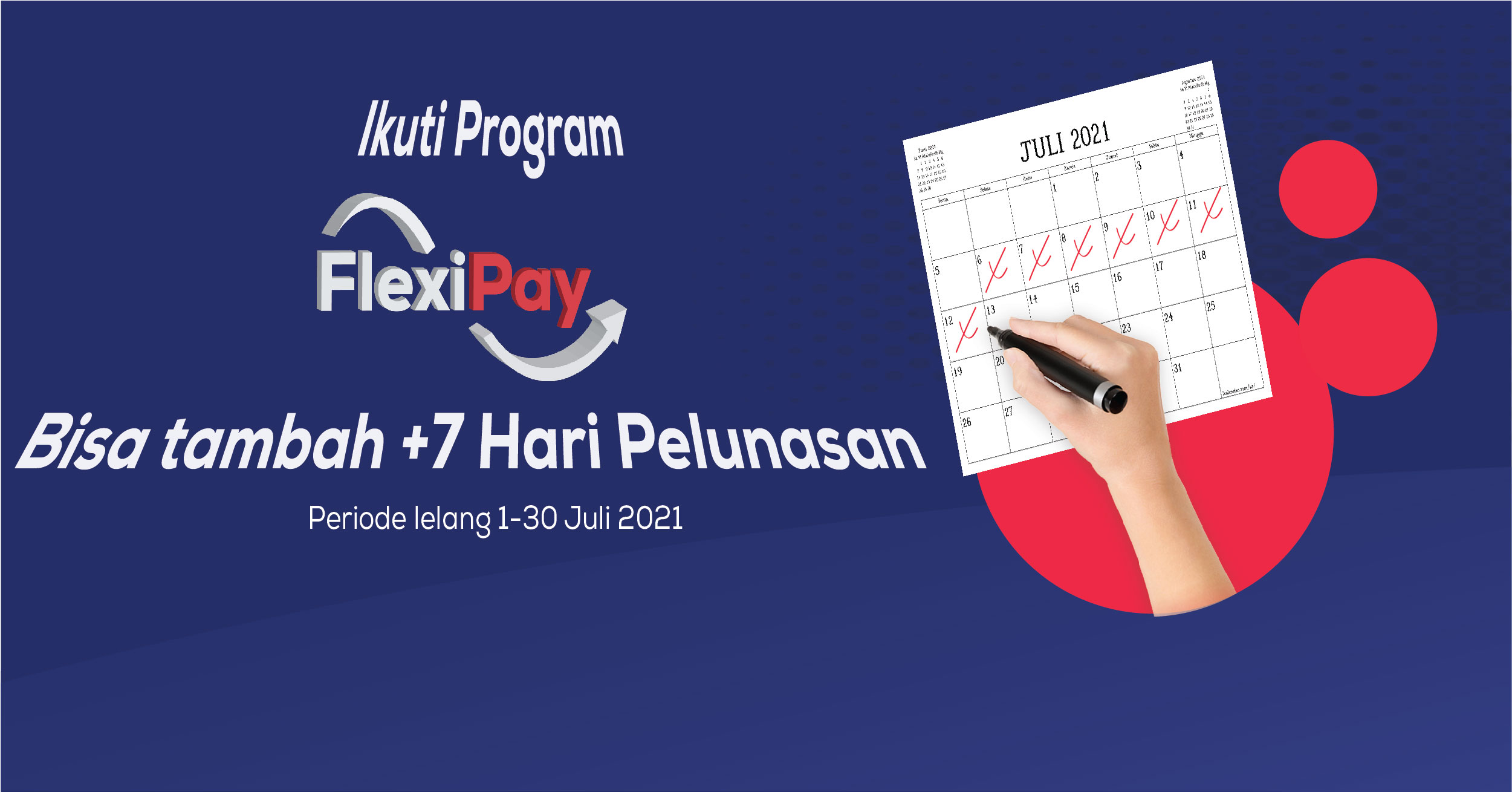 News picture Promo Flexi Pay -> Perpanjangan Waktu sd 7 Minggu 